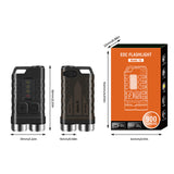 Mini Torche Magnétique pour Porte-clés