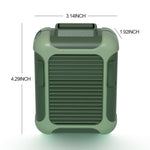 Ventilateur extérieur paresseux portable à la taille