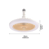 Lampe Ventilateur LED d'Aromathérapie 2-en-1