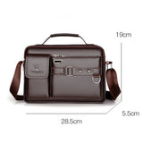 Sac d'affaires à bandoulière pour hommes