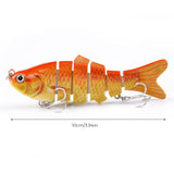 Jeu de leurres de natation bioniques