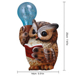 Ornement Solaire Hibou
