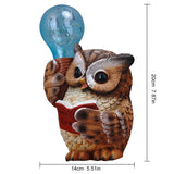 Ornement Solaire Hibou