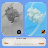 Masseur de dos de corde de rouleau de muscle de corps