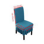 Housse de chaise universelle résistante à l'usure