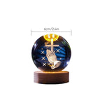 Boule de cristal créative