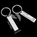 Porte-clés ailes d'ange