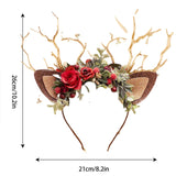 Bandeau de costume en bois de cerf