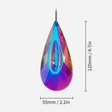Attrape-Soleil Prisme en cristal de couleur AB