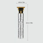 Tondeuse électrique rechargeable pour cheveux en pommade