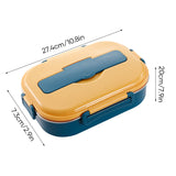 Boite à repas portable de grande capacité en acier inoxydable