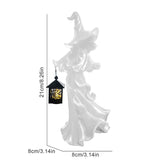 Ornement de fantôme de sorcière d'Halloween