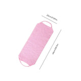 Serviette de bain extensible frottant le dos