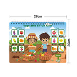 Livre de pâte pour l'éducation précoce