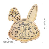 Plateau de friandises lapin de Pâques