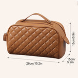 Sac à Cosmétiques en Plaid Matelassé