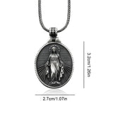 Médaille Miraculeuse Collier Vierge Marie