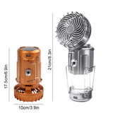 🎐Lanterne de camping solaire LED portable 6 en 1