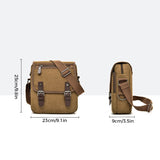 Sac à bandoulière en toile pour homme