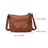 Sac en cuir de grande capacité