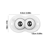 Pâte d'acier inoxydable Mini Roue Universelle 360°(4pcs)