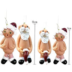 Pendentif Père Noël 2022 Nouvel An Résine Décoration de Noël
