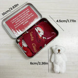 Cadeau de Noël ours en peluche