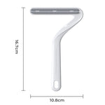 Brosse d'épilation électrostatique à double extrémité
