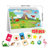 Livre Montessori Occupé pour les Tout-petits