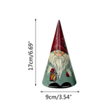 Poupées gigognes en bois gnome scandinave faites à la main (5 pièces)