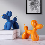 Ornement de chien ballon en résine