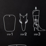 Insère un Support de Botte Haute Réutilisable