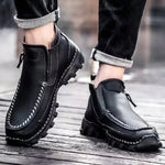 Bottes à outils zippées douces et respirantes pour hommes
