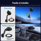 Porte-téléphone Magnétique pour la Voiture