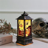 Lampe à flamme de simulation d'Halloween