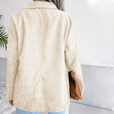 Blazer polyvalent en velours côtelé