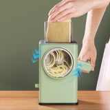 Circulaire multifonctionnelle de ménage de cuisine de coupe-légumes de tambour