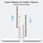 Support de Tablette/Téléphone Portable Réglable Ergonomique Pliable - ciaovie