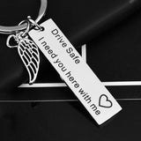 Porte-clés ailes d'ange