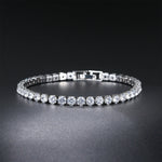 Bracelet de Moissanite Etincelant