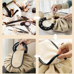 Sac à main avec cordon de serrage pour le maquillage
