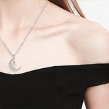 Collier Lune Brillante