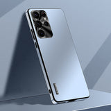 Couverture de cas mat de cadre en métal pour SAMSUNG