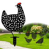 Ornement de poulet simulé pour la cour