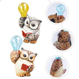 Ornement Solaire Hibou