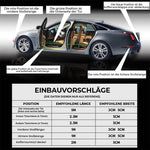 Autocollant de Seuil Fibre de Carbone pour Voiture