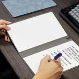 Carnet de notes en cuir réutilisable intelligent