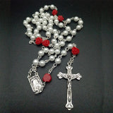 Collier Crucifix Chapelet Croix