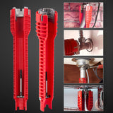 Clé multi-pipe à eau pour évier de cuisine 8 en 1