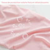 Manches minces en soie glacée lâche